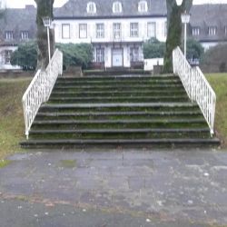 Zustand der alten Treppe